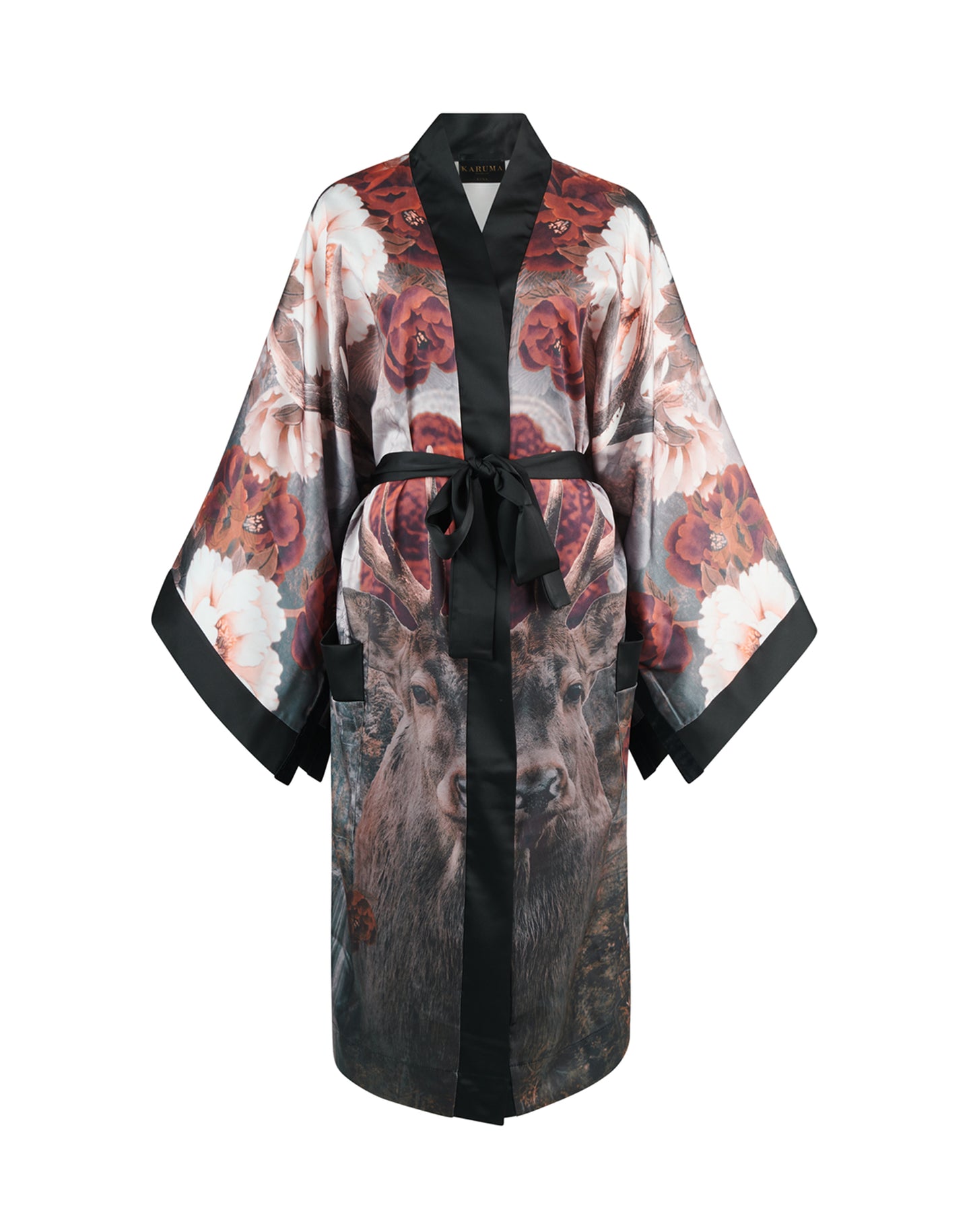 Ember of the Black Forest Kimono