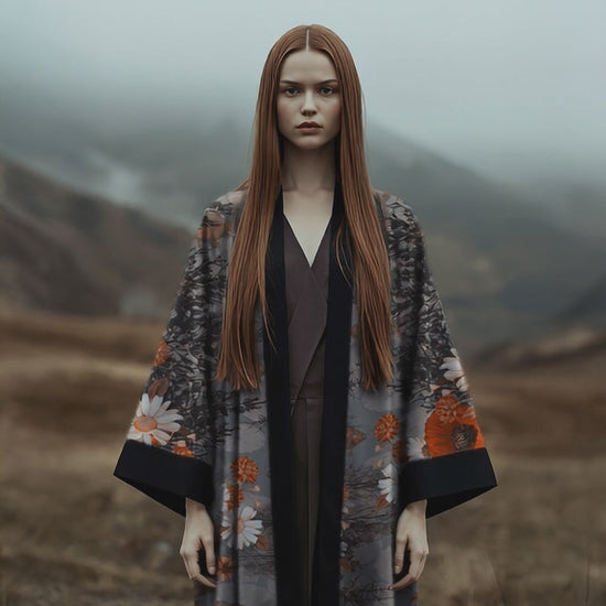 野花の女王キモノ Reine des Fleurs Sauvages Kimono Reina de las Flores Salvajes Kimono