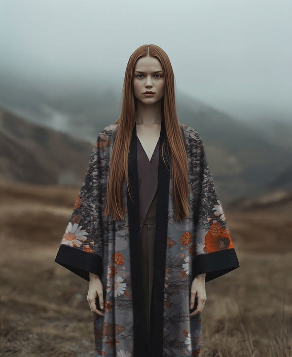野花の女王キモノ Reine des Fleurs Sauvages Kimono Reina de las Flores Salvajes Kimono