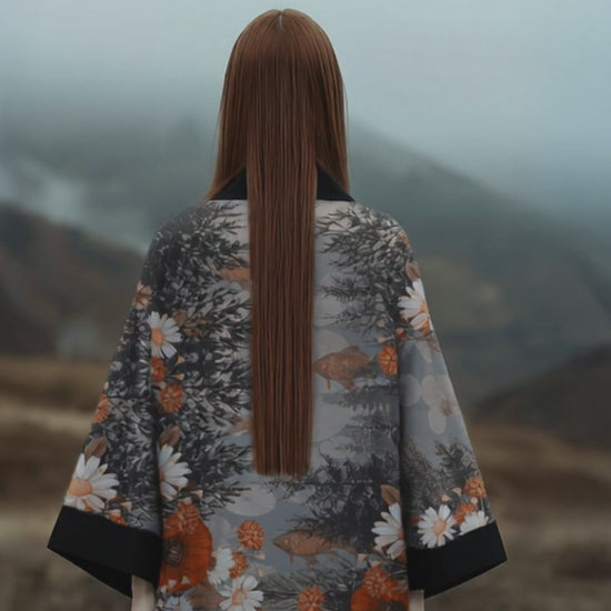 野花の女王キモノ Reine des Fleurs Sauvages Kimono Reina de las Flores Salvajes Kimono